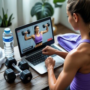 Virtual Personal Training Session